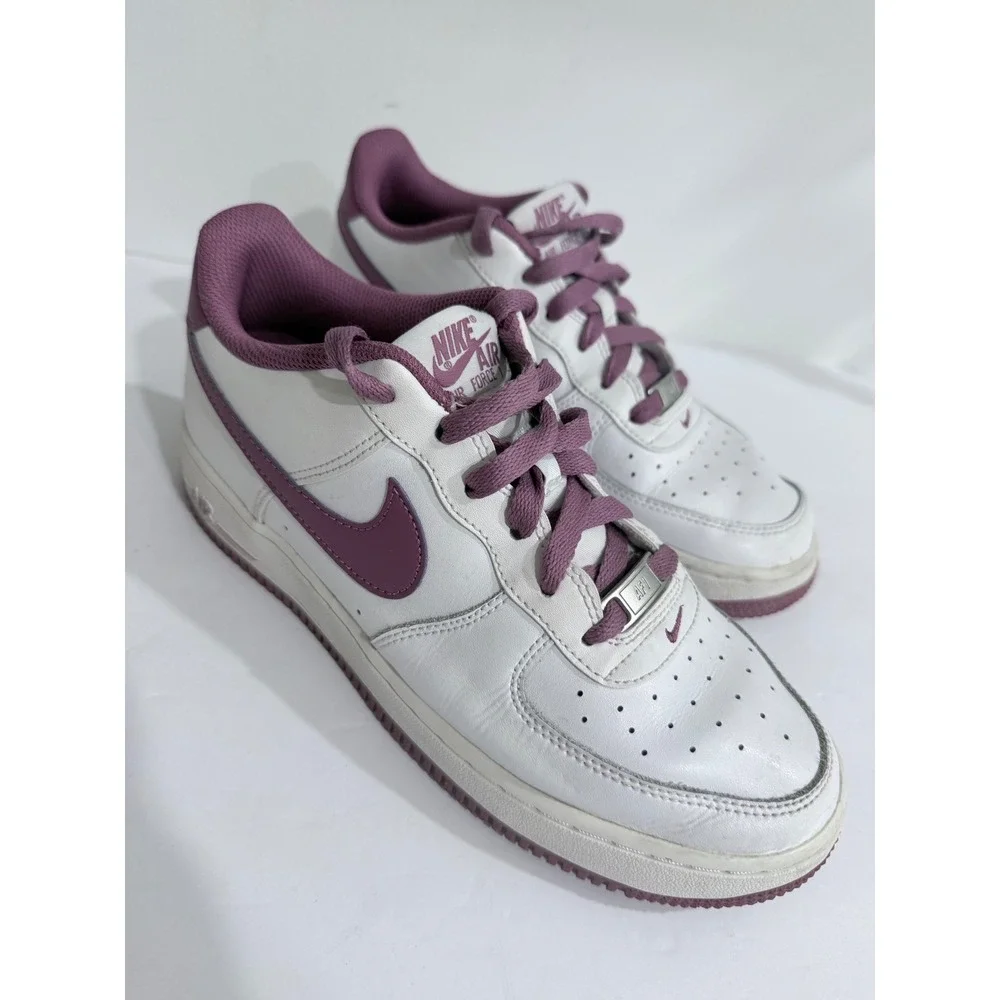 Nike Air Force 1 Low White Plum Purple DH9600-101 GS Size 6.5Y Womens 8 Sneaker